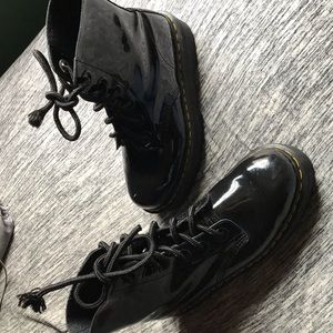 Patent leather Doc Martens